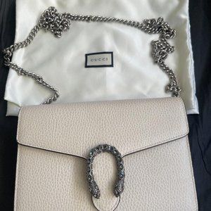 GUCCI - Dionysus mini leather chain bag